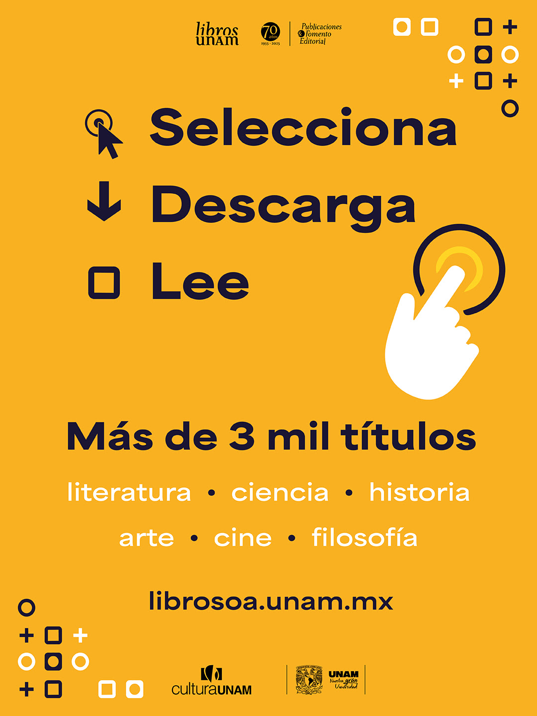 Más de tres mil títulos universitarios en acceso abierto 