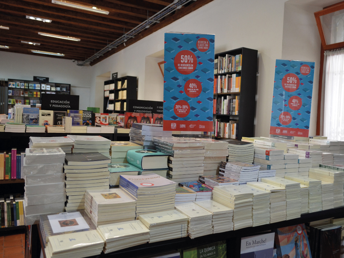Exhibición de libros